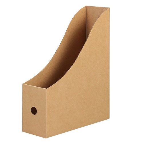 ファイルボックス 段ボールA4(茶)