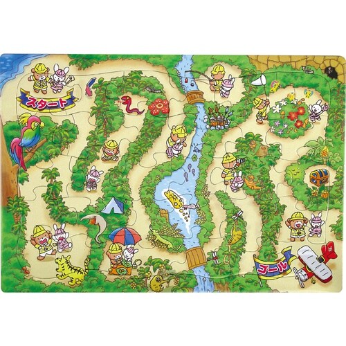 ジグソーパズル ジャングルめいろ