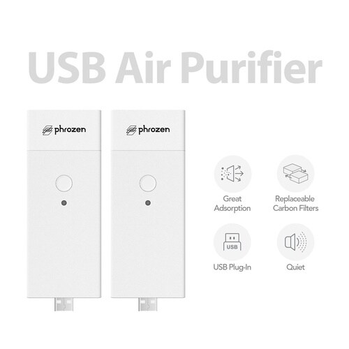 3Dプリンター空気清浄機2個セット(USB端子有)
