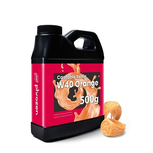 鋳造用 キャスタブル W40(オレンジ)レジン