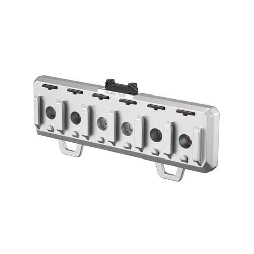 セフホルダー 木質用 ビス式 金属6連