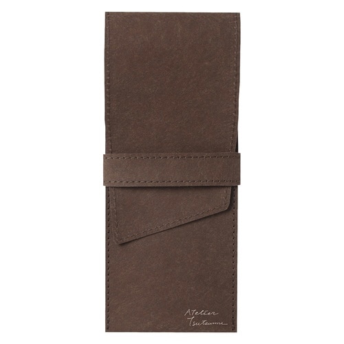 スリムペンホルダー ブラウン×6