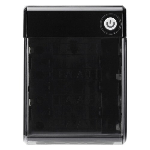 乾電池式充電器1A出力黒×2