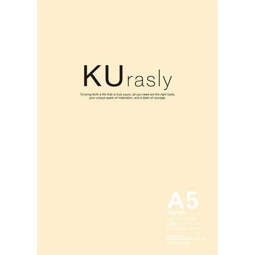 ペーパーA5 アイボリー×15