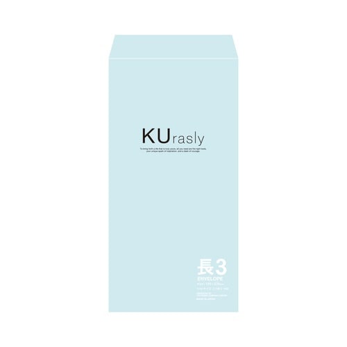 カラー封筒 長3 15枚入 色上質×15