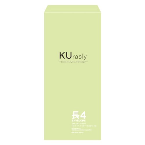 カラー封筒 長4 15枚入 色上質×15