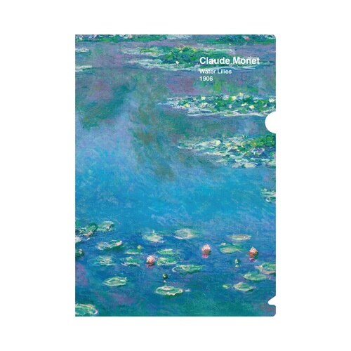 クリアホルダー A4 睡蓮 睡蓮×20