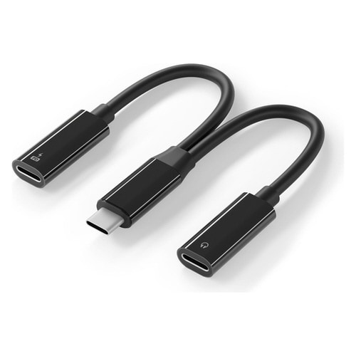 USB−Cイヤホン変換ア×2