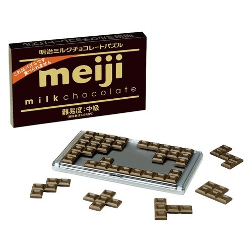 明治ミルクチョコレートパズル×12