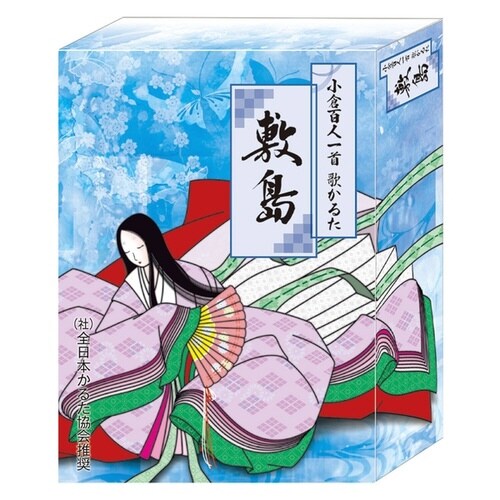 小倉百人一首歌かるた 敷島×6