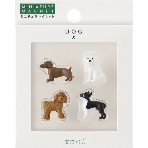 ミニマグネット イヌ柄B 4個入×6