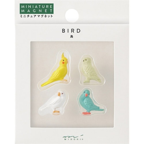 ミニマグネット トリ柄B 4個入×6