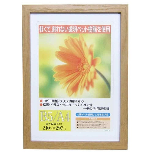 木製 額縁 ガーベラ B5/A4対応×10