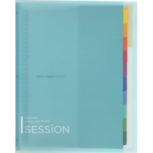 セッション バインダー A4 30穴×4