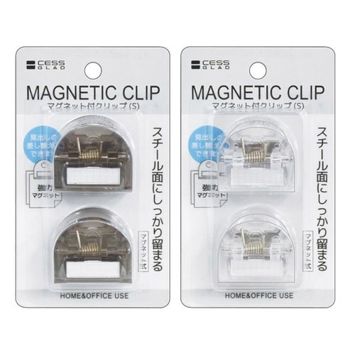 マグネット付クリップ2P×2