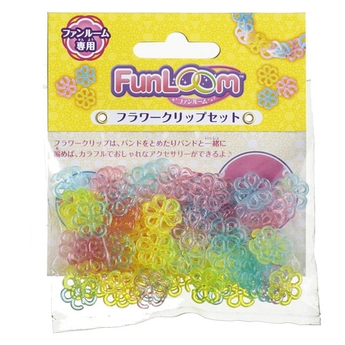 ファンルーム フラワークリップセット×24