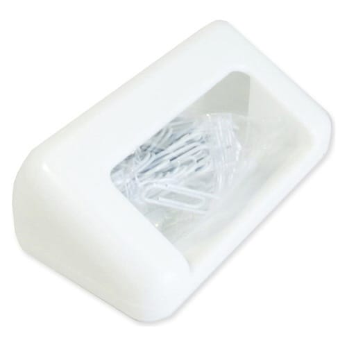 クリップキーパー ゼムクリップ付き 白×10