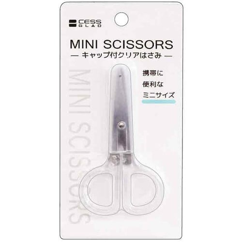 キャップ付き クリアはさみ 10パ×2