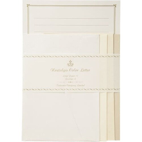 レターセット ノスタルジックカラ×10