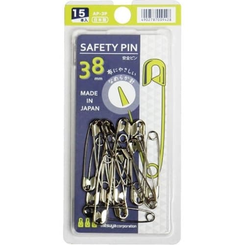 安全ピン No.3 38mm 15本入×20