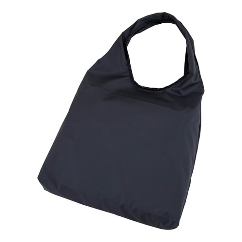 ポケット収納撥水エコバッグ ブラック