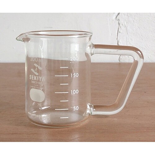 BK−7 200取手付ビーカー200mL