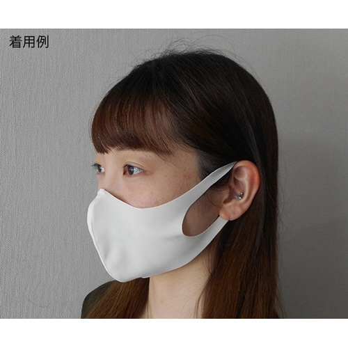 洗える夏用マスク ホワイト 小さめ