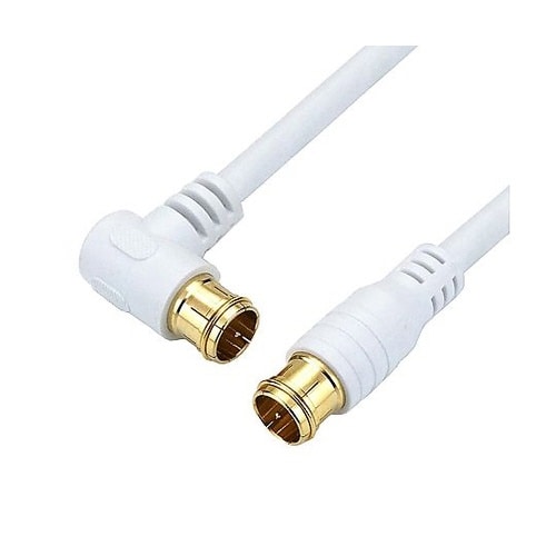 ケーブル 7.0m 白 両側F型差込式コ