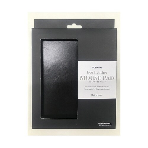 エコレザーマウスパッド ブラック