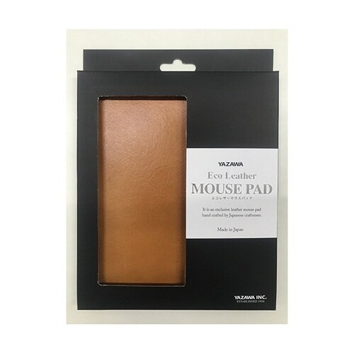 エコレザーマウスパッド キャメル