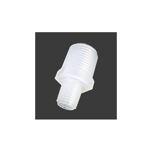 PP NPTオスネジ異径ニップル 1/4