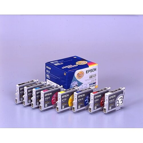 インクカートリッジ IC8CL33 8色