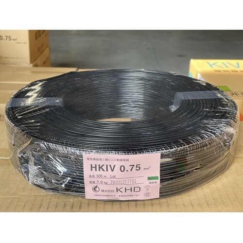 電気機器用耐熱ビニル絶縁電線 1巻(50