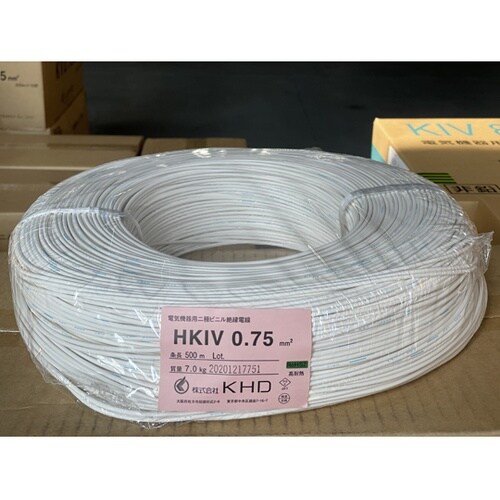 電気機器用耐熱ビニル絶縁電線 1巻(50