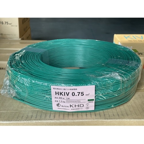 電気機器用耐熱ビニル絶縁電線 1巻(50