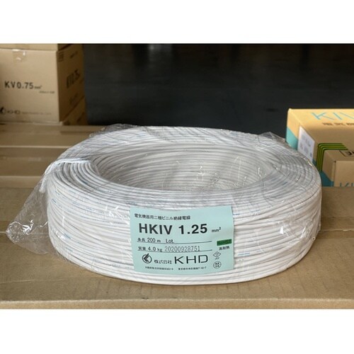 電気機器用耐熱ビニル絶縁電線 1巻(20