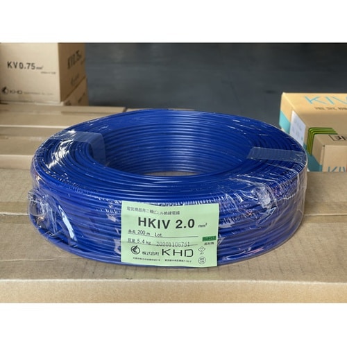 電気機器用耐熱ビニル絶縁電線 1巻(20