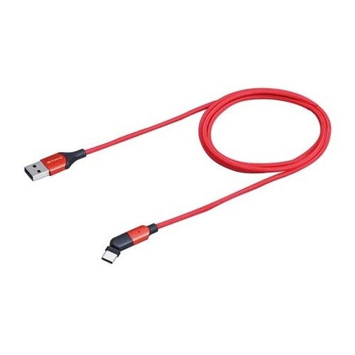 車内用品 端子180度可動USBケーブル