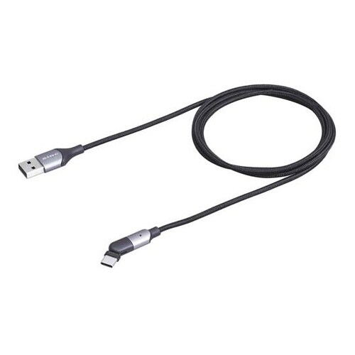 車内用品 端子180度可動USBケーブル