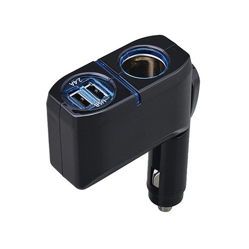 車内用品 シガーソケット増設分配器 シガ