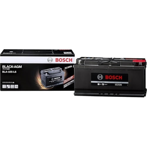 輸入車バッテリー BLACK−AGM B