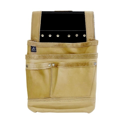 グローブ革 釘袋 グラブ25 キャメル