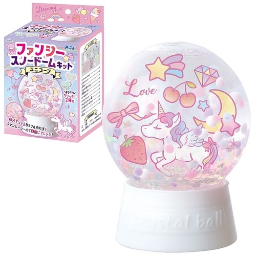 ファンシースノードームキット−ユニコーン