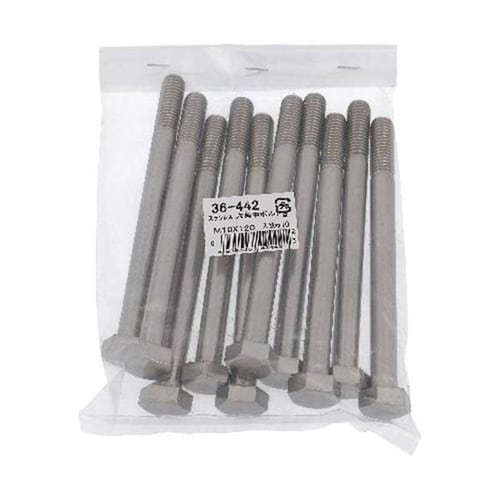 ステン六角中ボルト M10×120 10