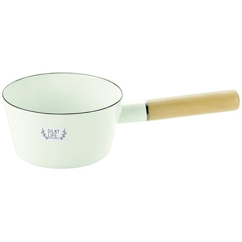 シルキーライフ ホーローミルクパン 15