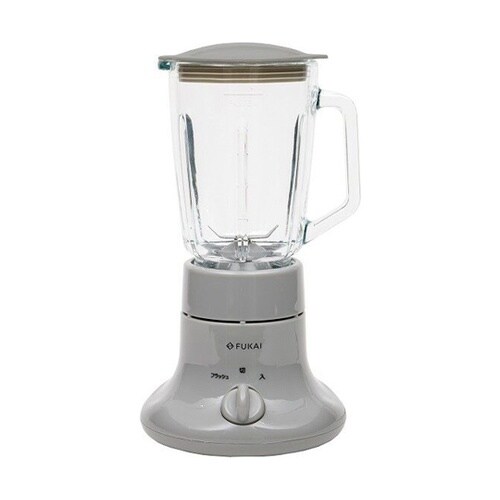 ガラスボトルジュースミキサー グレー F