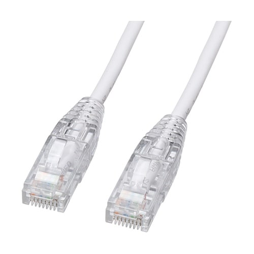 カテゴリ6LANケーブル(スリム、やわら