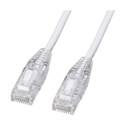 カテゴリ6LANケーブル(スリム、やわら