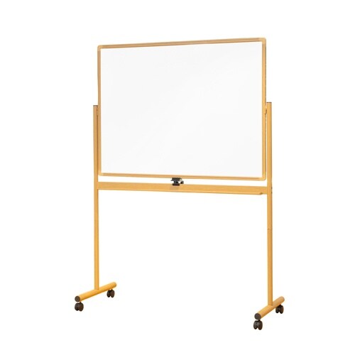 木目調ホワイトボード(両面タイプ)上下昇