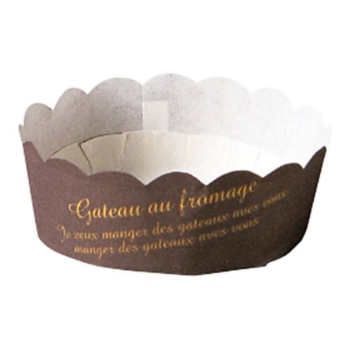 チーズケーキカップ CH−74 ブラウン